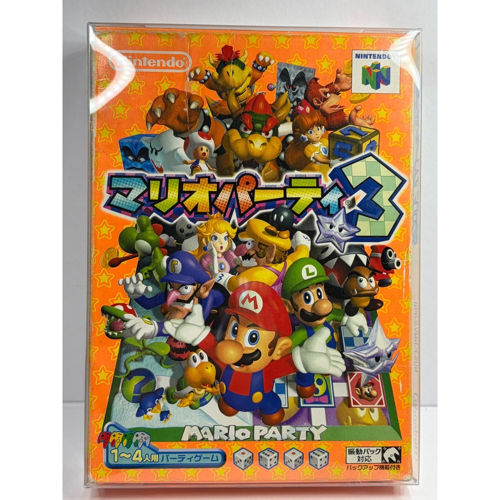 Mario‎ Party 3 Nintendo 64 N64 Japan Import NTSC-J CIB Boxed NUS-NMVJ-JPN